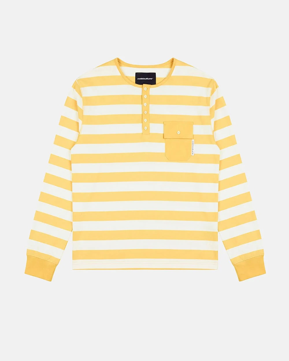bandline longsleeve yellow & heather grey