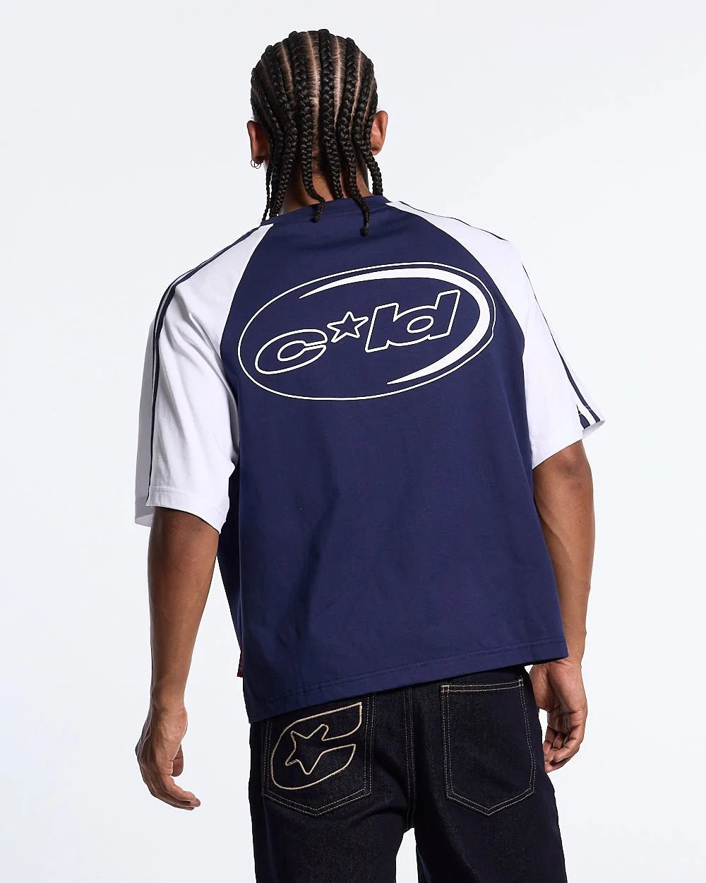 combo tee navy