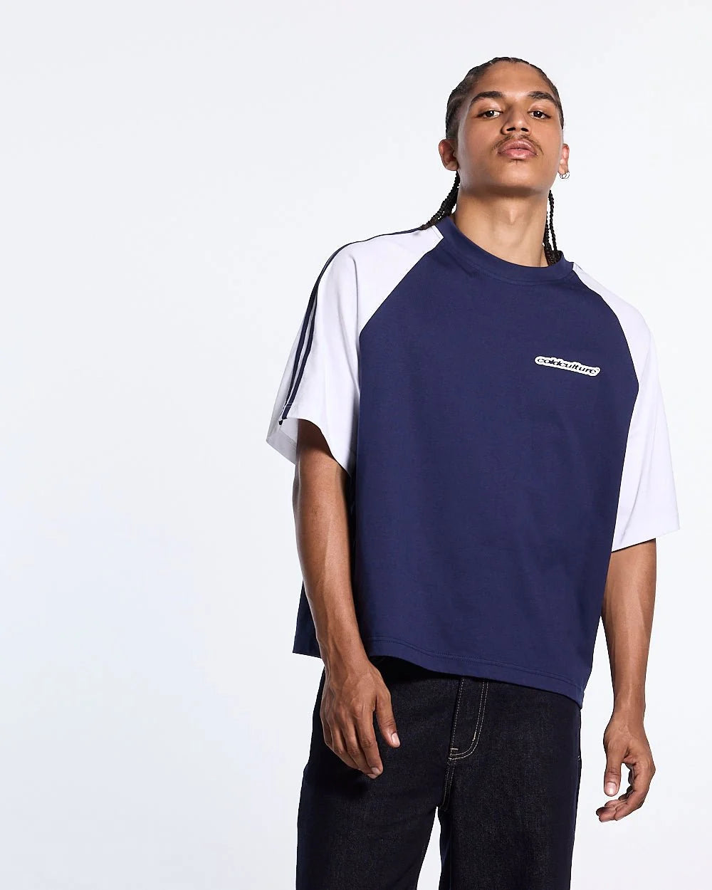 combo tee navy