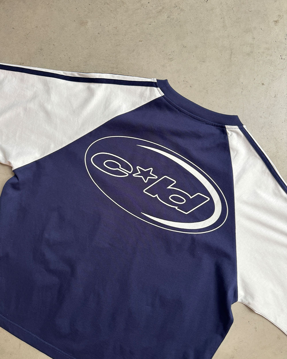 combo tee navy
