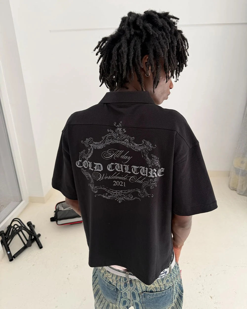 gilded polo black