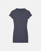 postal baby tee grey