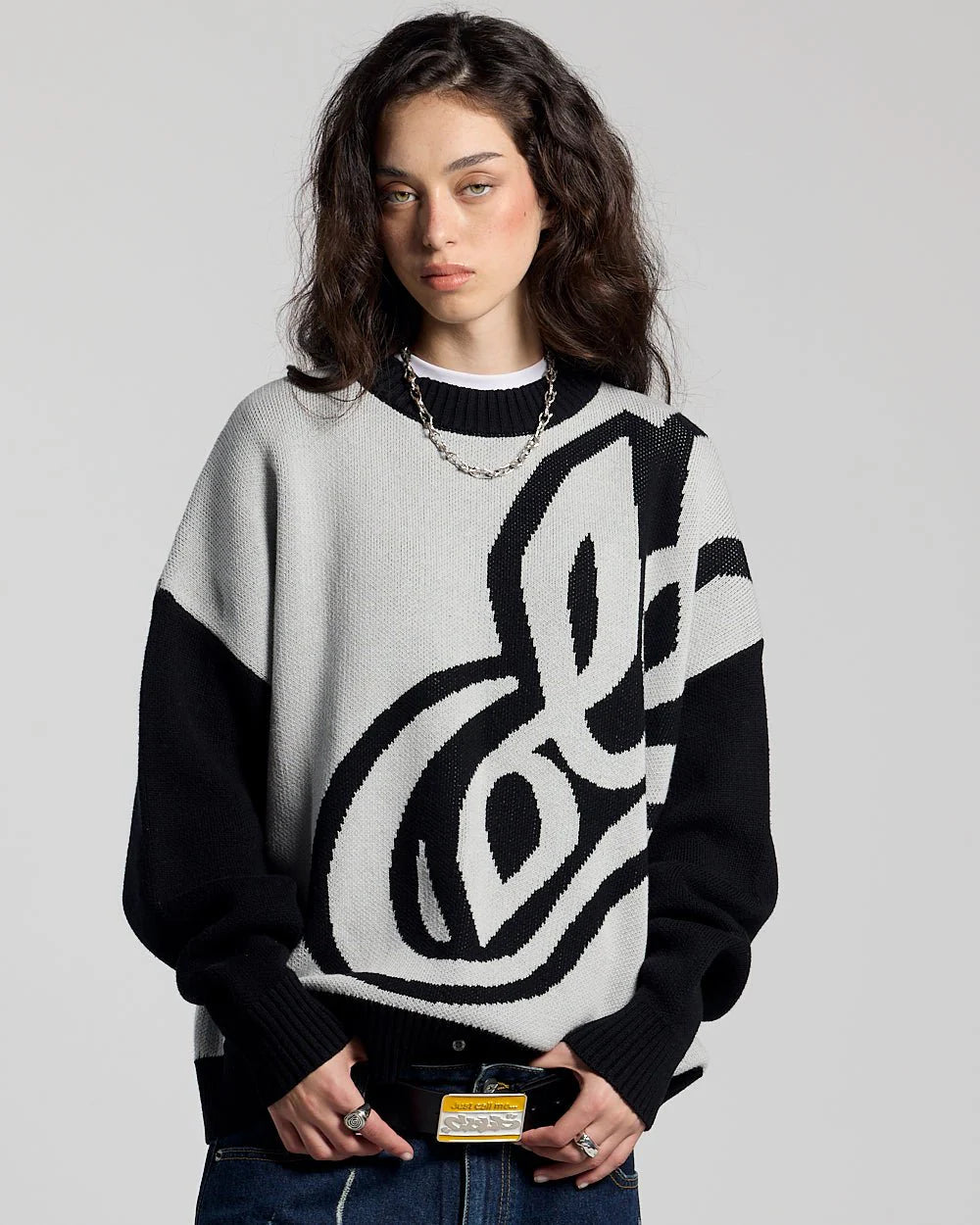 rage knit grey