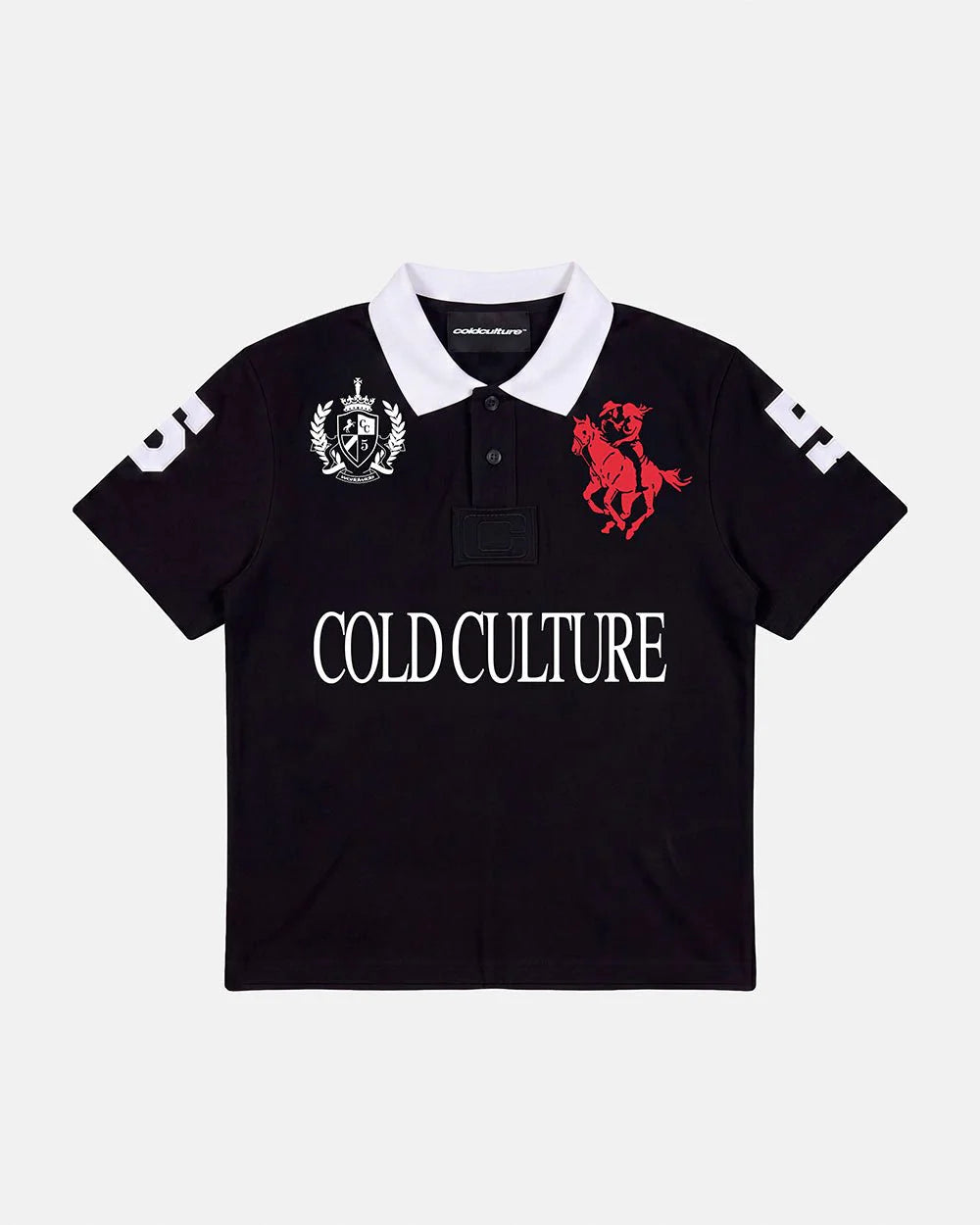 riding club polo black