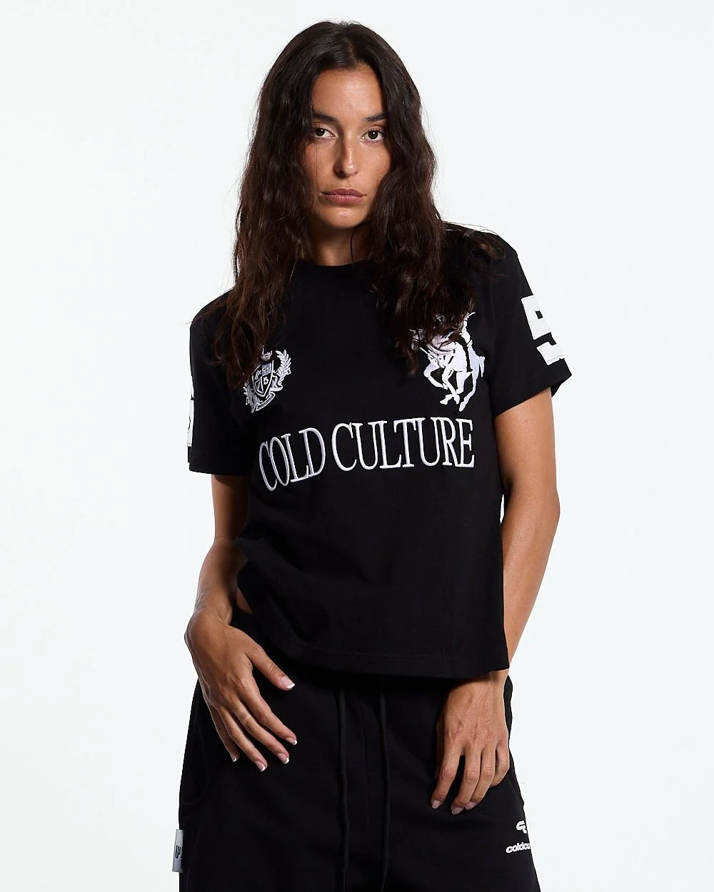 riding club polo black