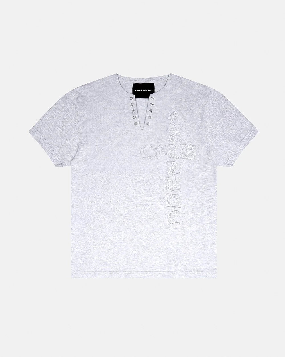 rogue crossed tee heather grey