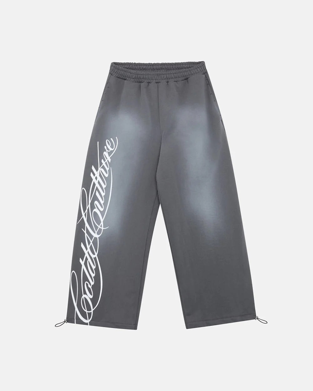 script sweatpants antracite grey