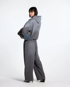 script sweatpants antracite grey
