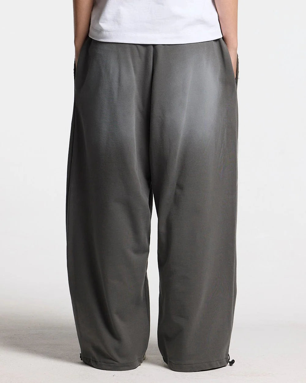 script sweatpants antracite grey