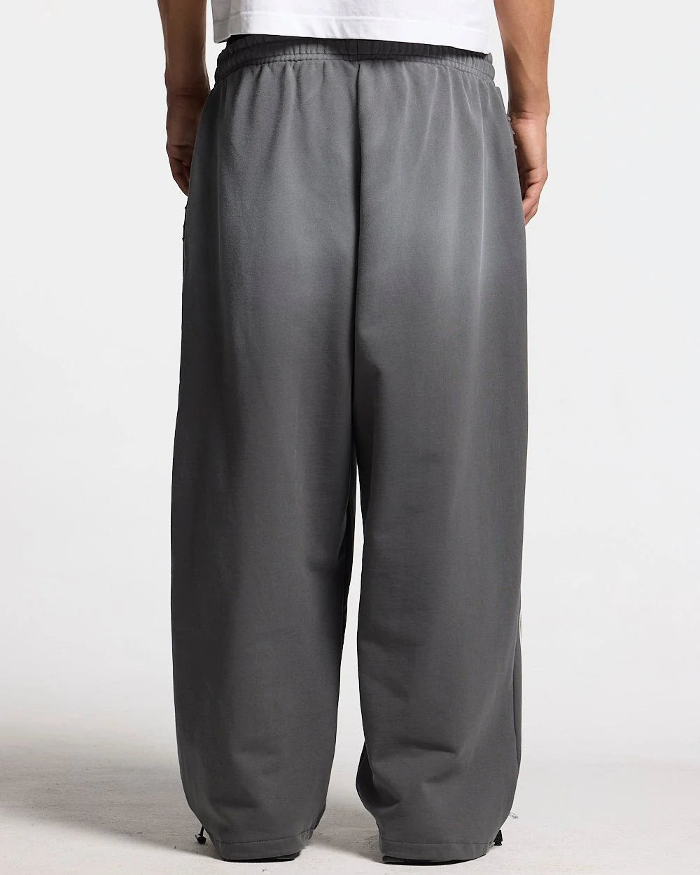 script sweatpants antracite grey