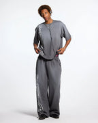 script sweatpants antracite grey
