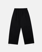 script sweatpants black