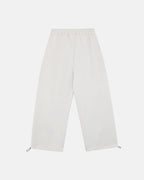 script sweatpants light grey