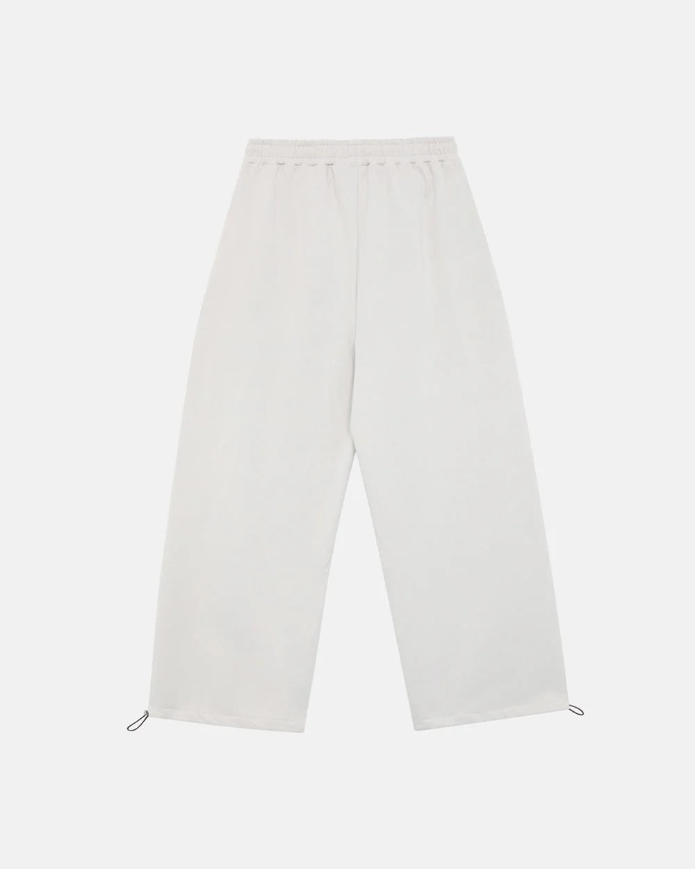 script sweatpants light grey