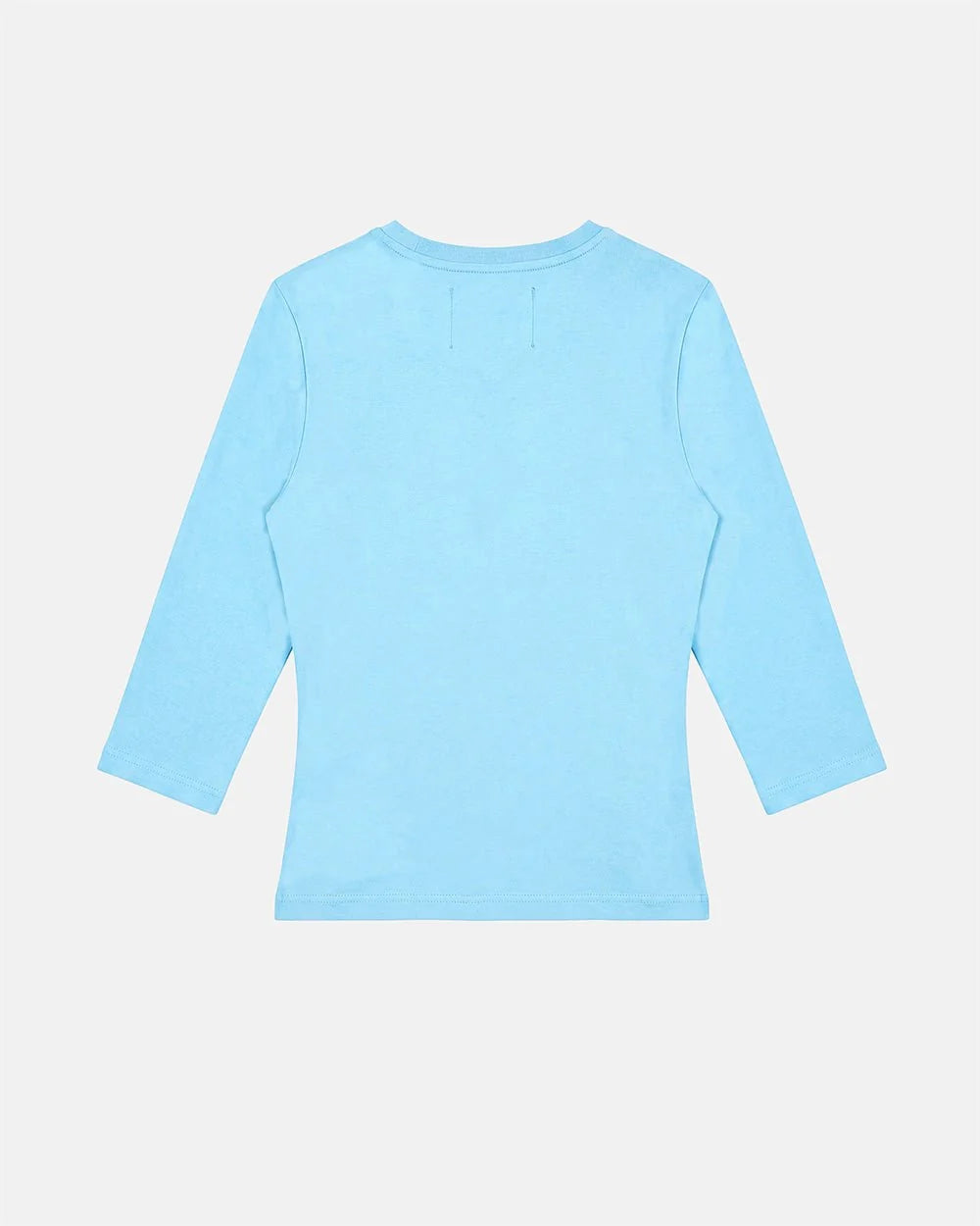 soft tide 3/4 sleeve blue