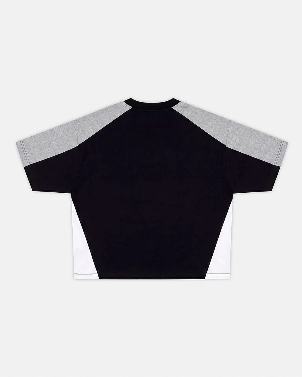 speed spoke tee black & heather grey