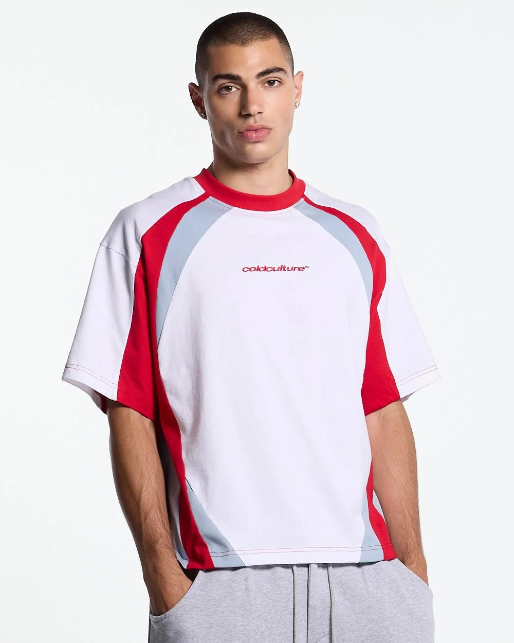 speed spoke tee red