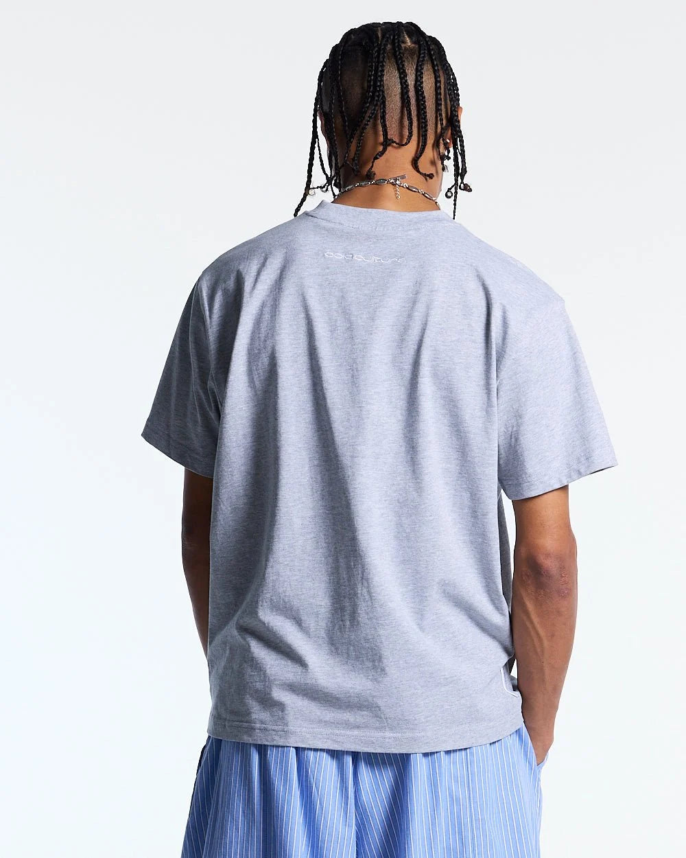 stallion tee heather grey
