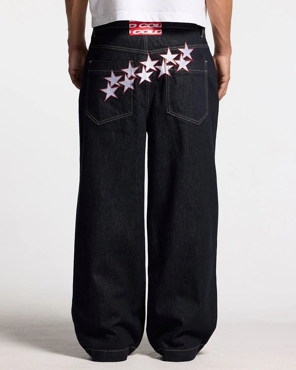 stars v2 pants raw blue denim