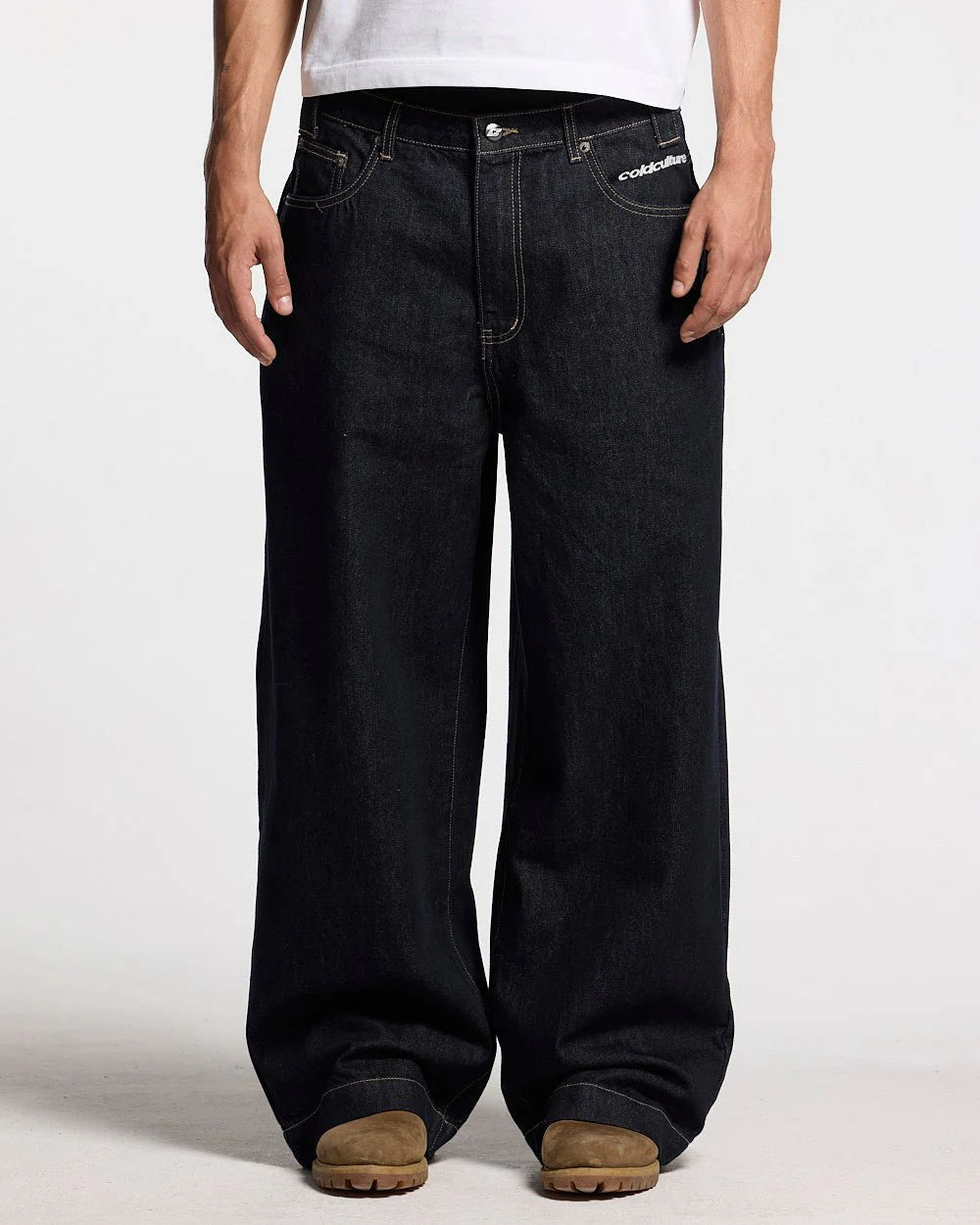 stars v2 pants raw blue denim